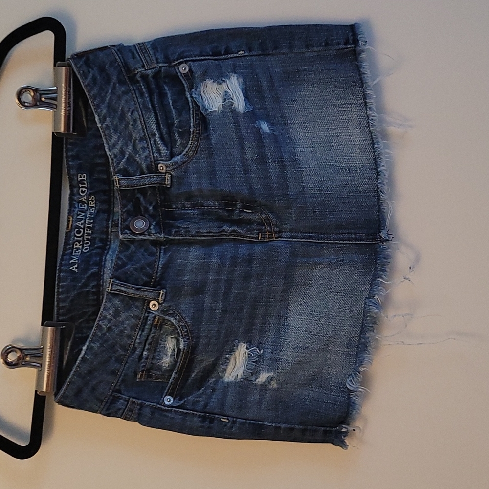 Denim miniskirt